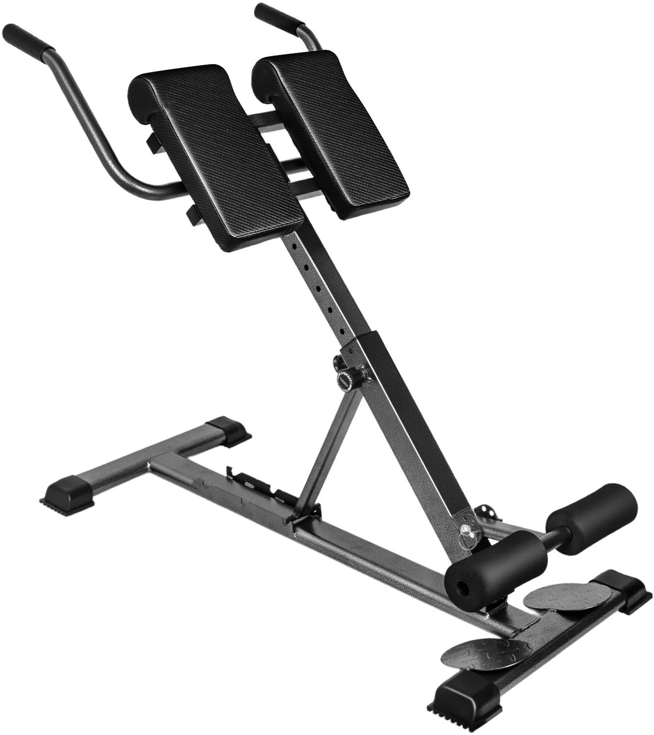 Heidat buiktrainer - Rugtrainer - Multifunctioneel fitness apparaat - Verstelbaar - Opvouwbaar - 3 hoekstanden - 6 hoogtestanden