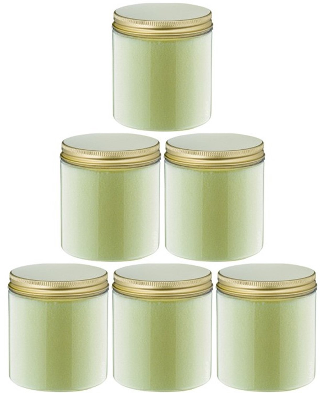Claudius Scrubzout Zen Moment 300 gram - Pot met gouden deksel - set van 6 stuks - Hydraterende Lichaamsscrub - Body Scrub