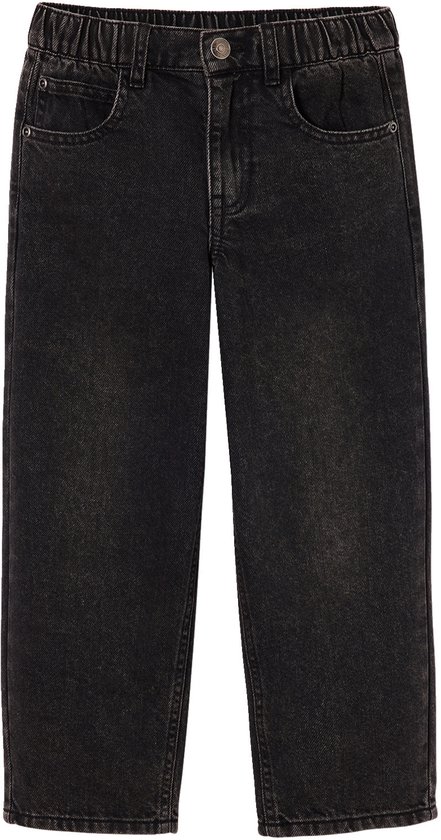 Loose jeans voor jongens zwart