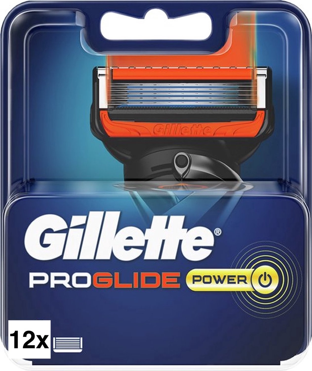 Bol.com Gillette ProGlide Power Scheermesjes Voor Mannen - 12 Navulmesjes aanbieding