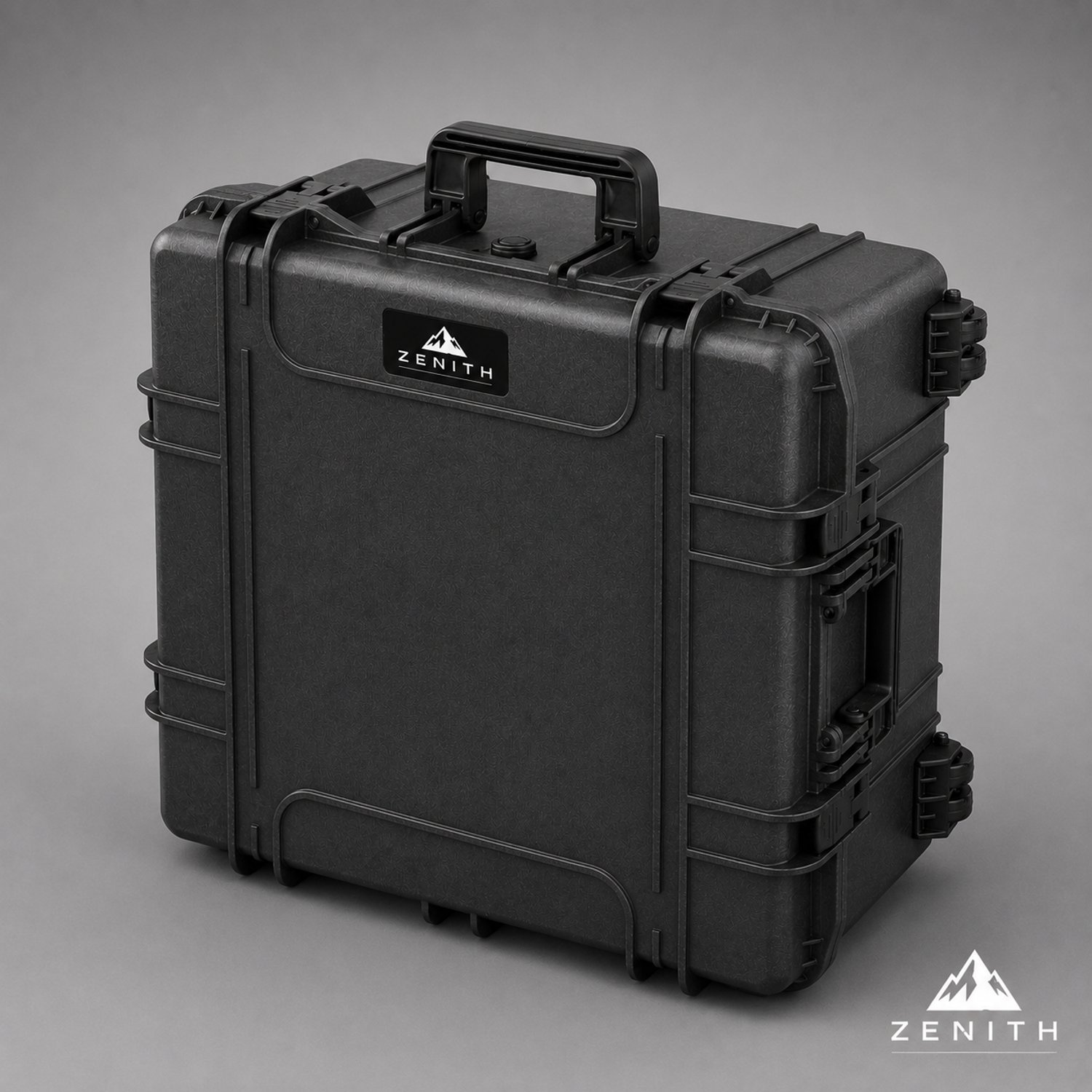 ZENITH Cases ZC6150CF – Hardcase met plukschuim – Zwart