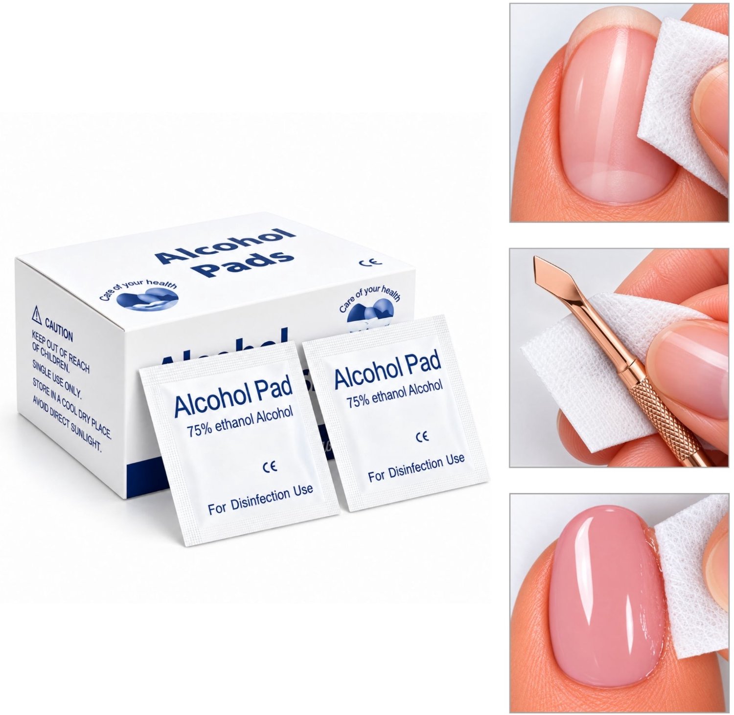 Goodbitz - Alcohol doekjes - 200 stuks - Alcohol pads - Alcohol wipes - Desinfectie doekjes - Alcoholdoekjes - Alcohol reinigingsdoekjes