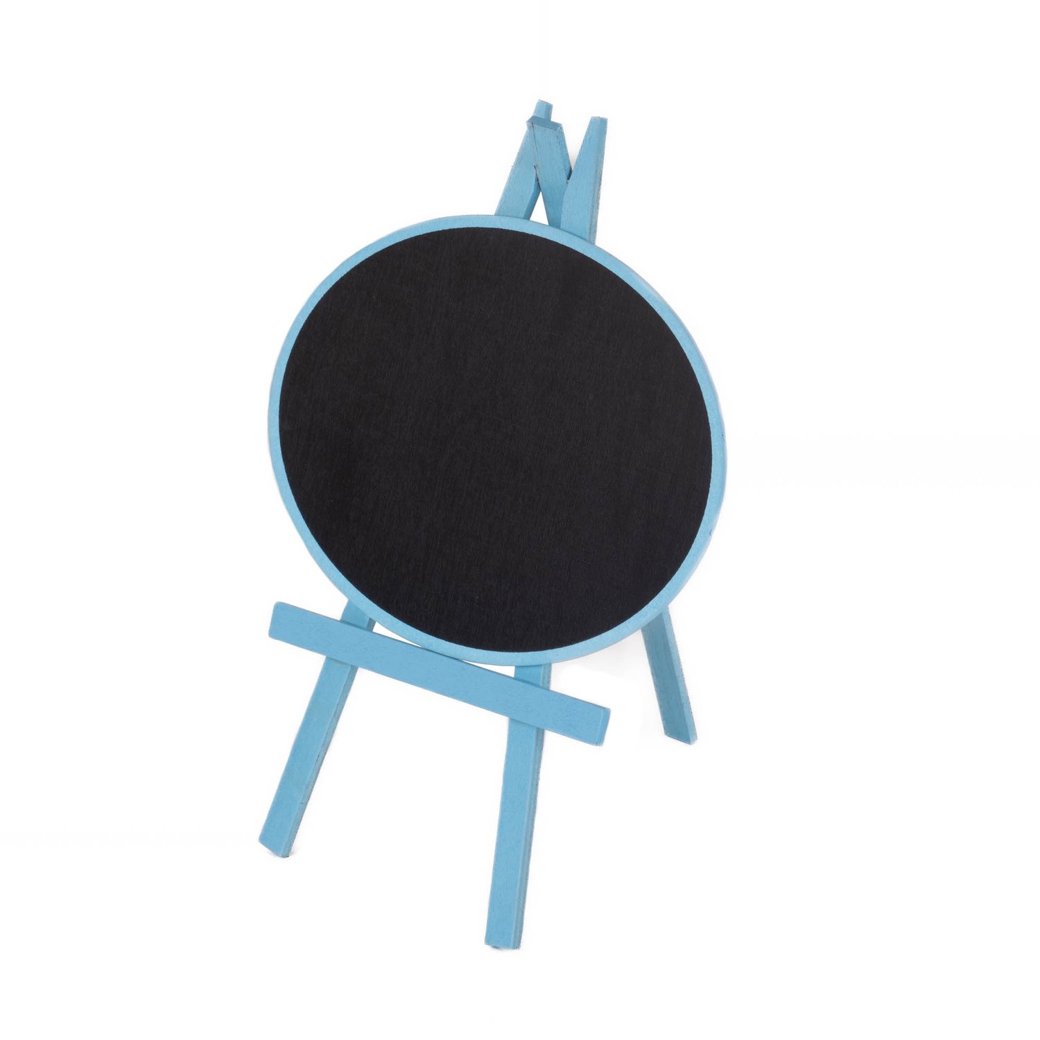 Pincello - Tafeltje op een houten ezel, 20 x 28 cm - blauw