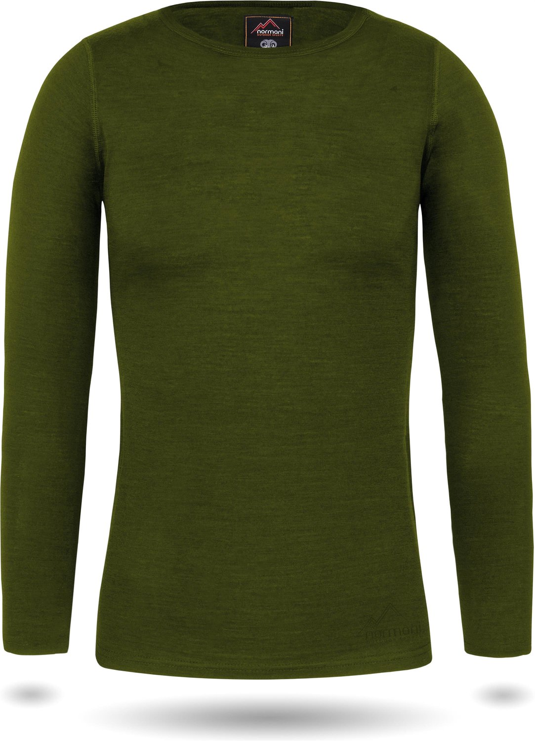 Dames-merino-shirt met lange mouwen „Mandurah“