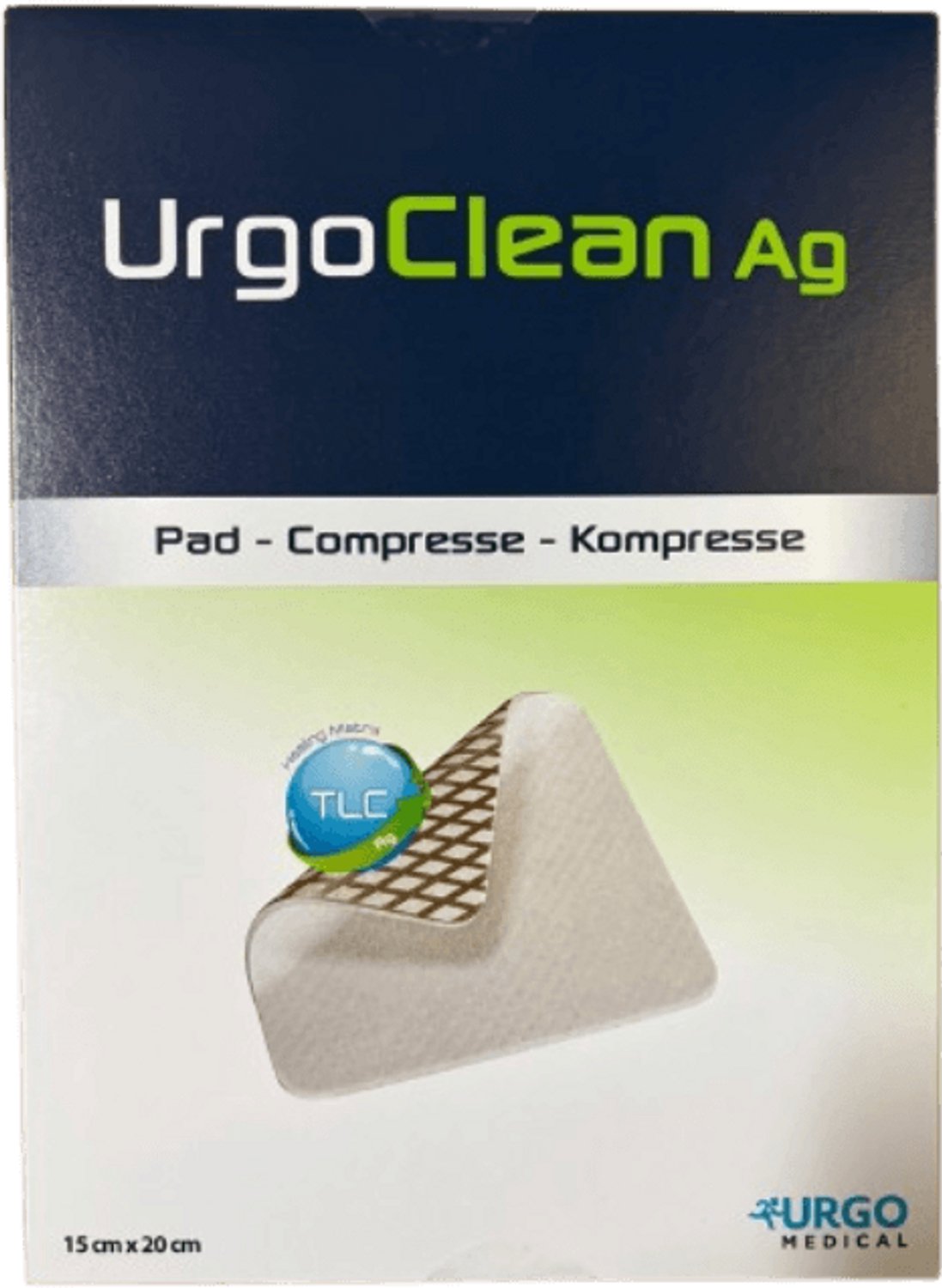 URGO - URGOCLEAN AG - 15 X 20 CM - 5 stuks per doos