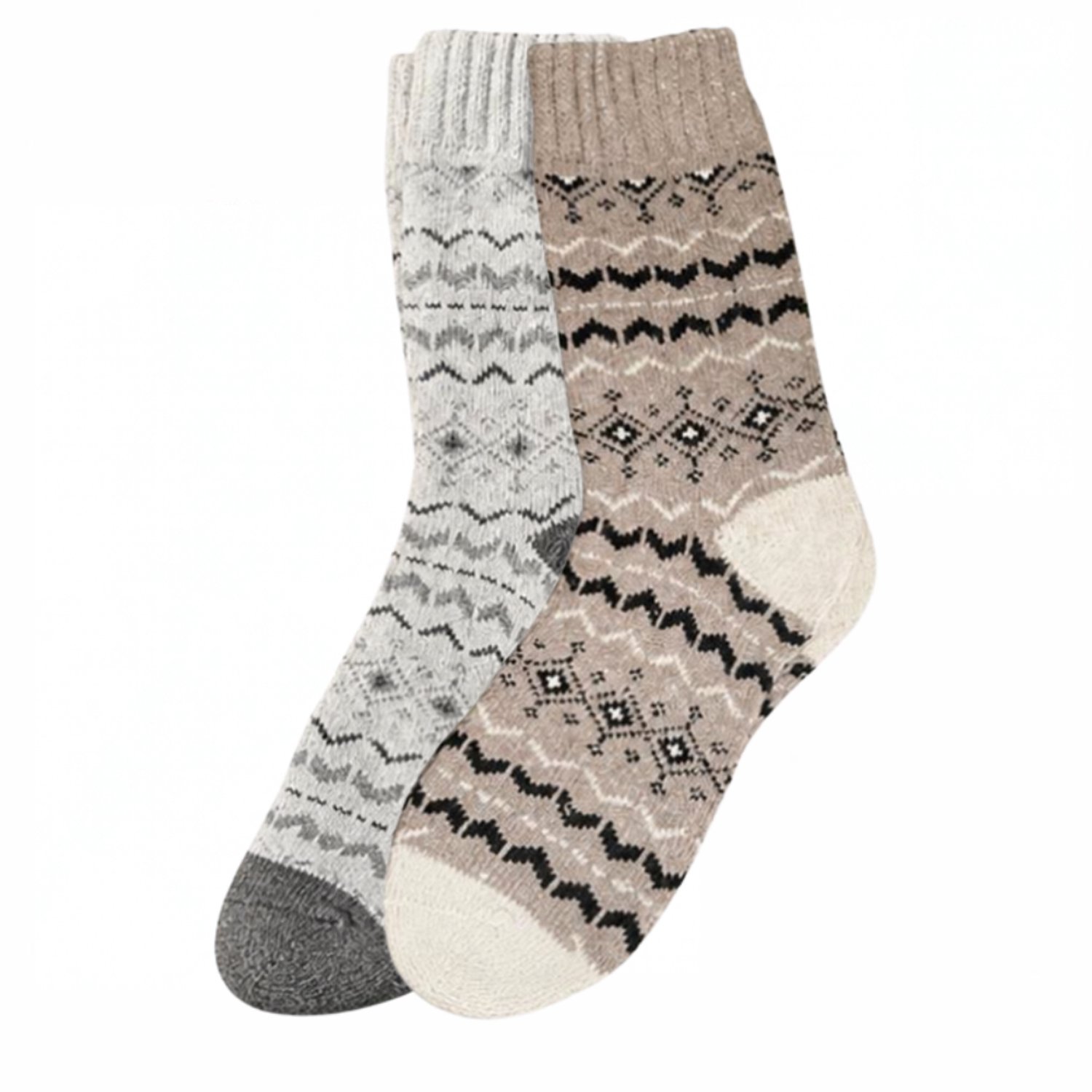 green-goose® Alpaca Sokken Heren| 2 Paar | 39-42 | 100% Alpaca Wol | Heerlijk Warm en Rekbaar