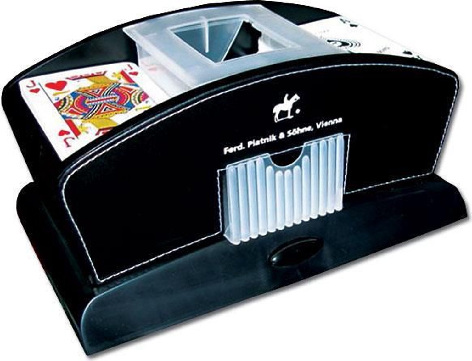 Piatnik automatische kaartenschudmachine 80191 - zwart, 26,5 x 16,3 x 14 cm