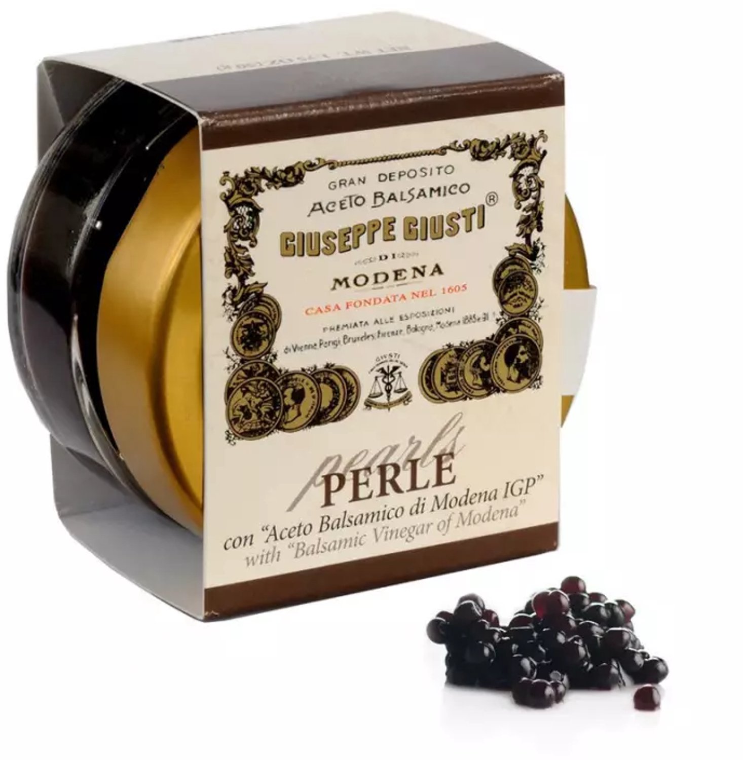 Giuseppe Giusti Balsamico Parels uit Modena IGP - 50 g