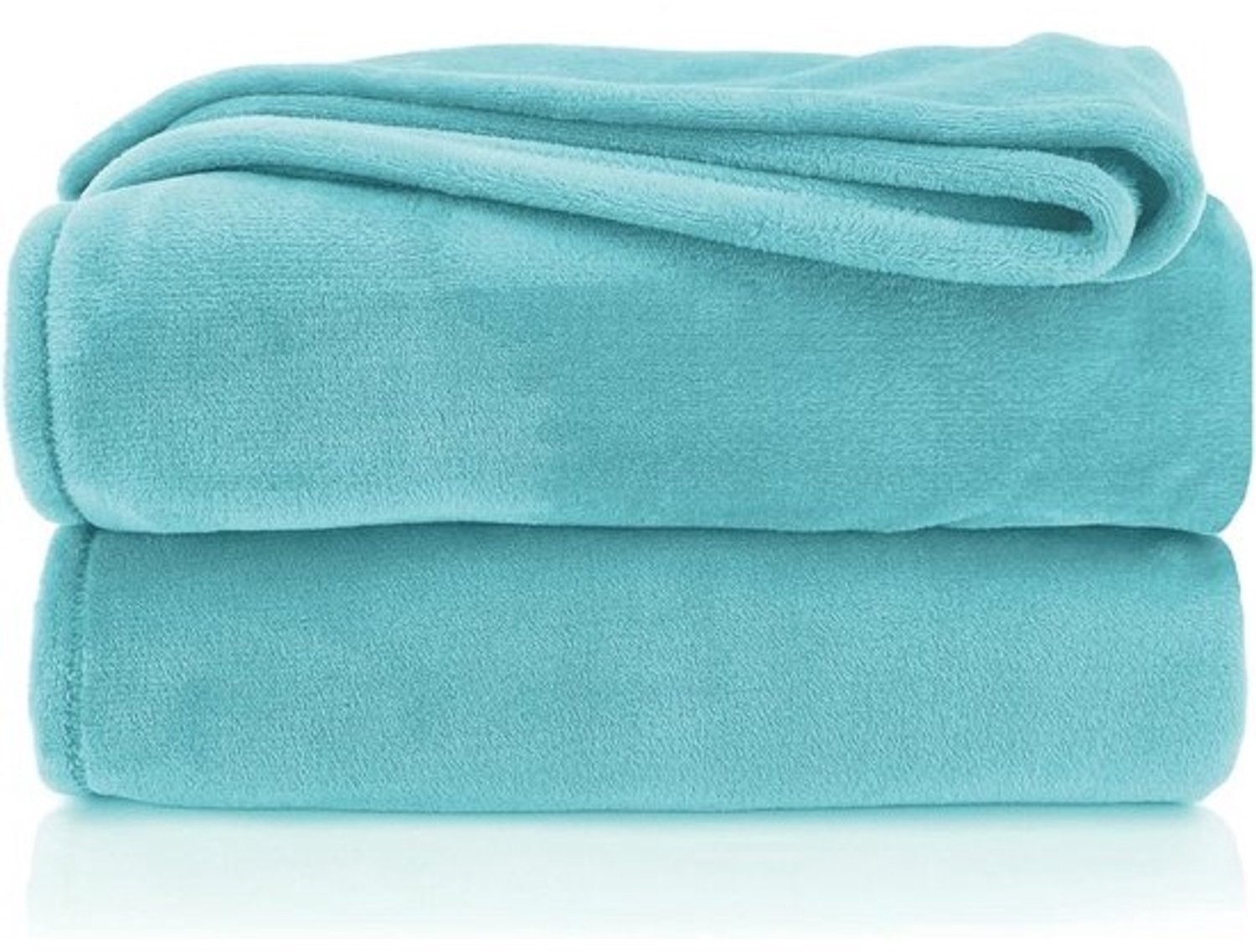 Flanellen knuffeldeken - zachte fleece woondeken, 170 x 130 cm, Oeko-Tex gecertificeerd