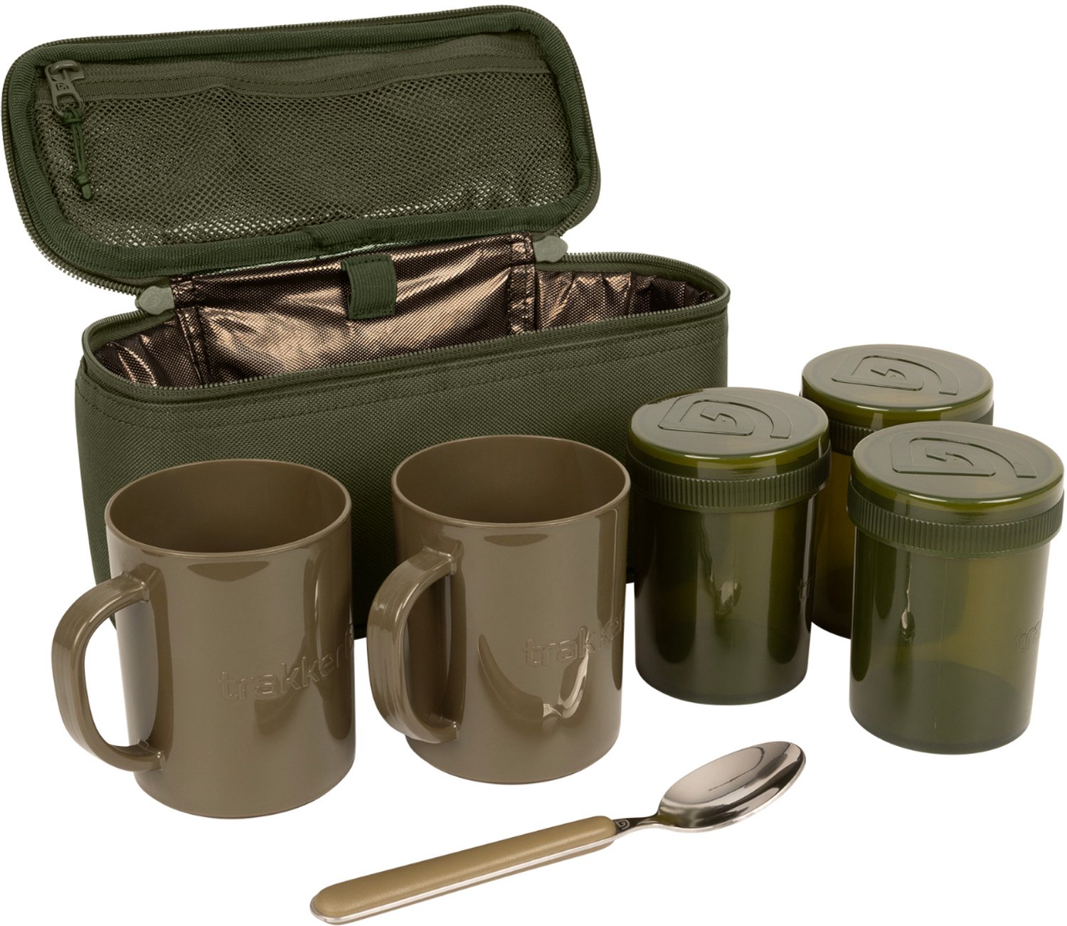 Trakker NXG Brew Kit (Incl. 2 Mokken + Theelepel + 3 Potjes) - Vistas