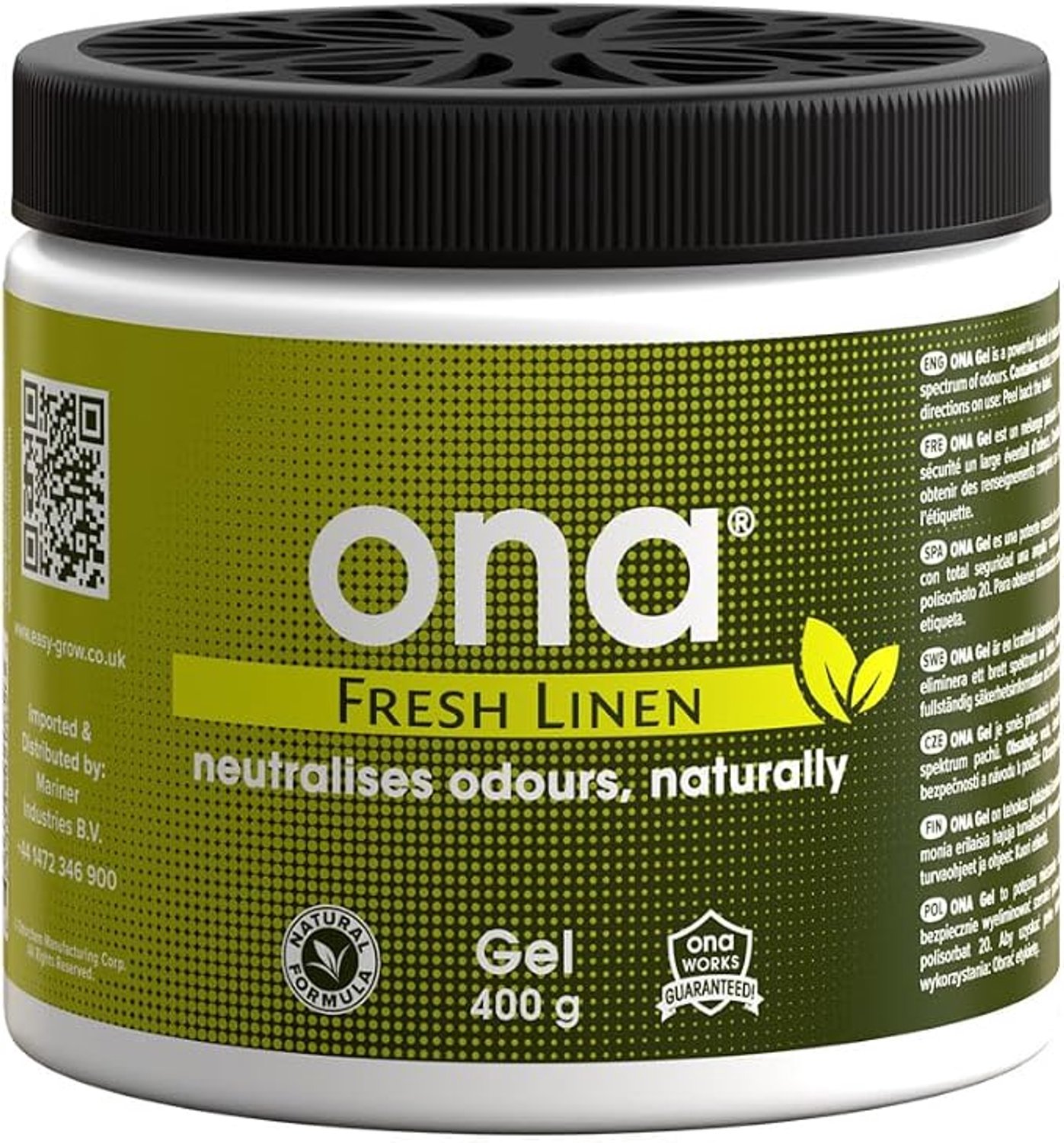 Ona Gel Fresh Linen 400 g - Geurverwijderaar