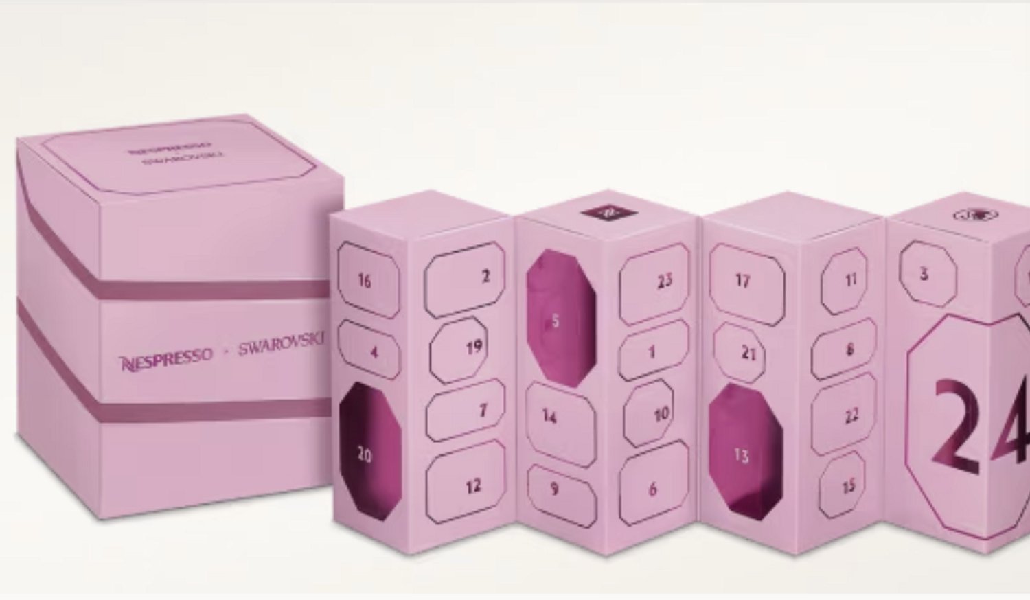 Nespresso x Swarovski Adventskalender 2026 – Original – 24 Dagen Koffie & Exclusieve Travel Mug – Luxe Kerstcadeau