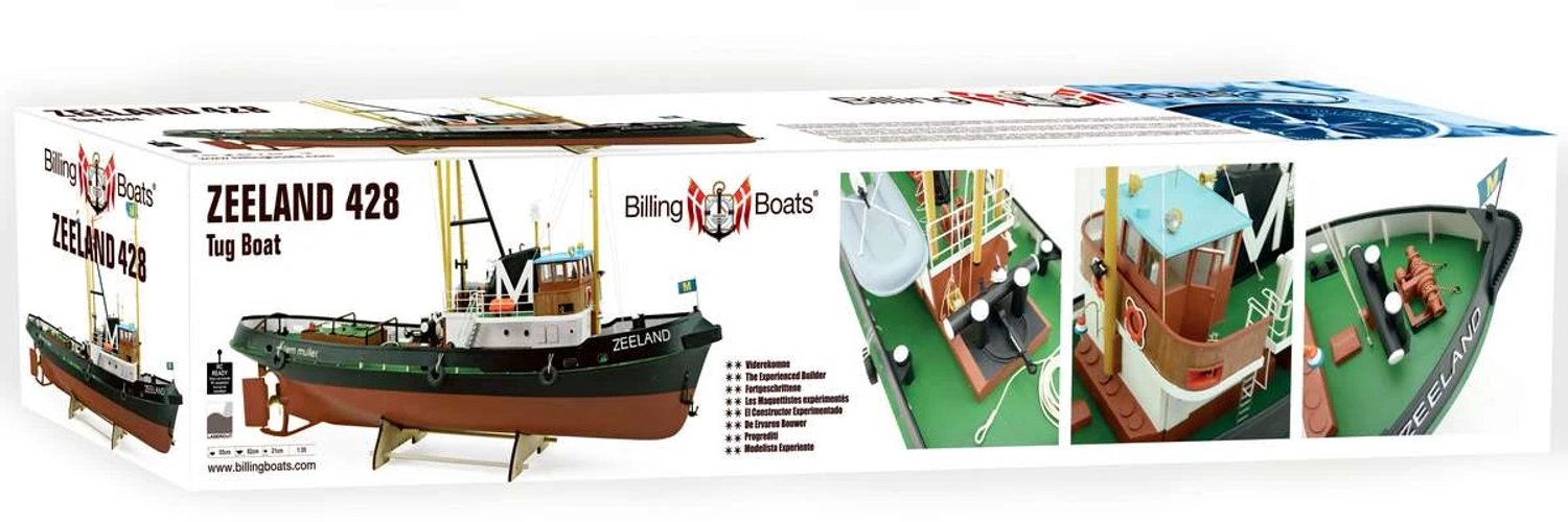 Billing Boats Zeeland 1:35 – Scheepsmodel Bouwpakket met Kunststof Romp