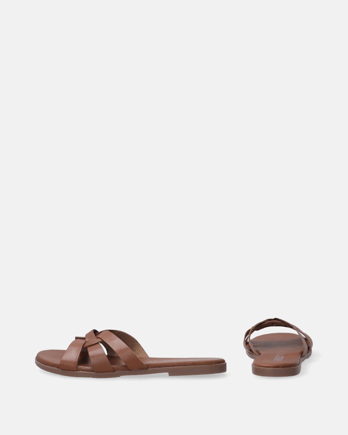 Klassieke Dames Slippers - Bruin - Maat 37