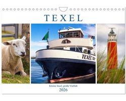 CALVENDO Texel fotokalender 2026 - A4 - maandkalender - 12 foto's van landschap en natuur