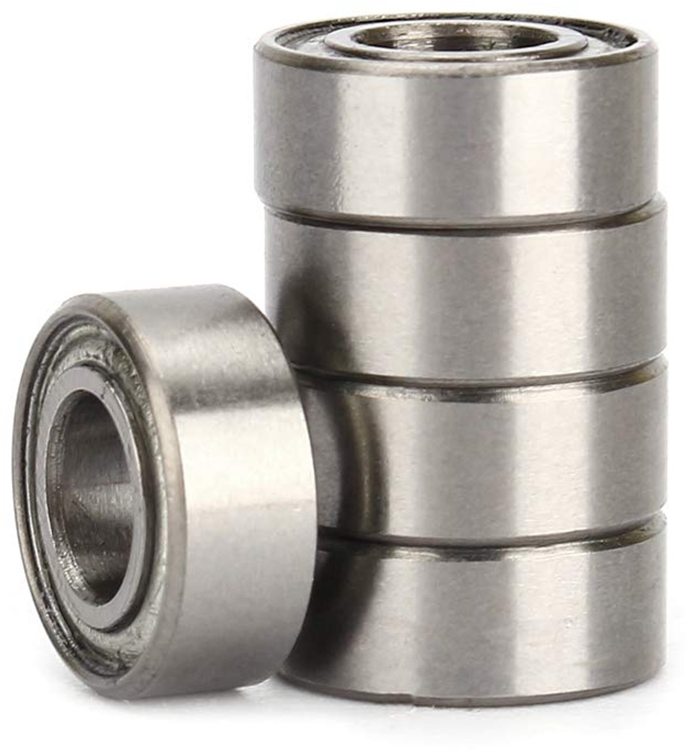 Miniatuur kogellagers 5 mm x 10 mm x 4 mm - 10 stuks - duurzaam - ideaal voor precisiewerk - Vemera