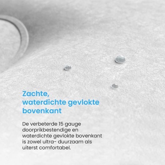 1-persoons luchtbed extra hoog 53 cm met ingebouwde elektrische pomp - eenpersoonsmatras voor kamperen, verhuizen en reizen — afbeelding 2