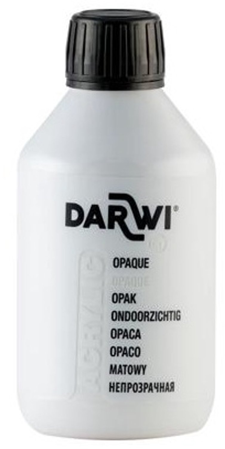 Darwi opaque acrylverf wit 010 – 250 ml