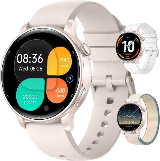 SAMMIT Smartwatch Dames Goud met Stappenteller - SAMMIT - €47,50
