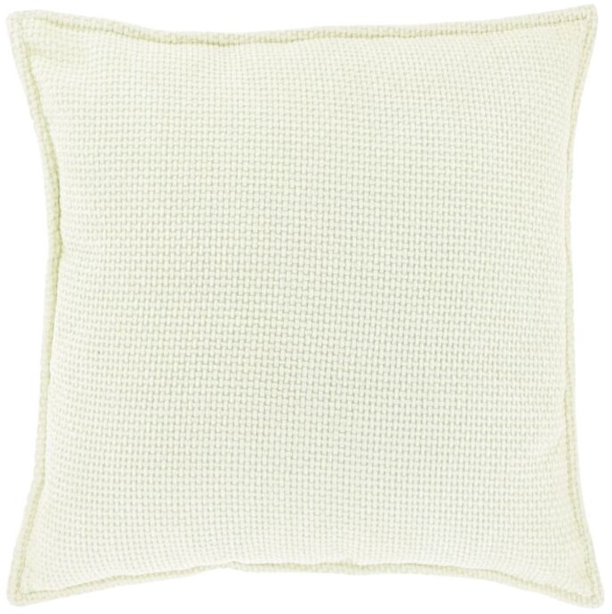 Unique Living Sierkussen Nuno - Dove White - 45x45cm Wit