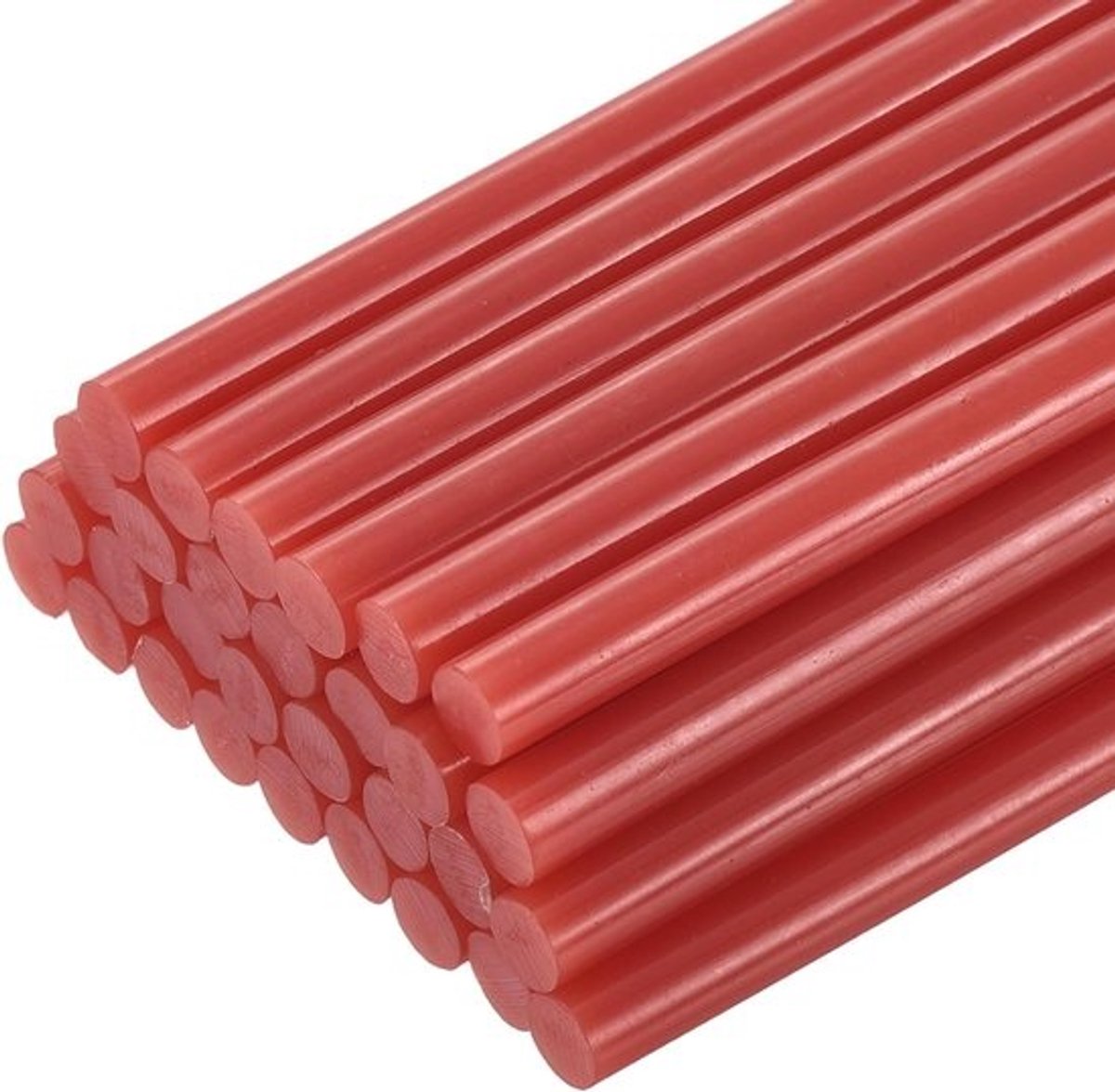 Lijmsticks - Mini-lijmstokjes - voor handwerk en reparatie - EVA met hoge viscositeit - 7 mm x 200 mm - Rood en meer