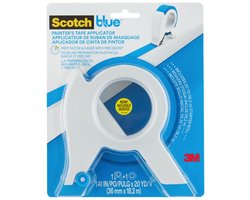 Scotch afplaktape dispenser ScotchBlue, 36 mm, navulbaar, inclusief 18 m tape
