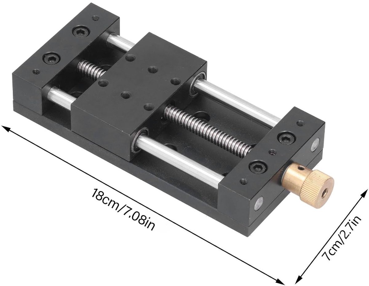 Handmatige Kogelomloopspindel met Lineaire Gidsrail voor Aluminium Beweging en Precisie Positionering