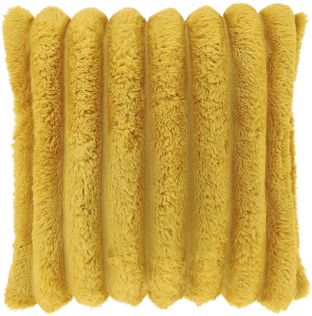 Unique Living Sierkussen Romee 50x50cm - Glowy Yellow Geel
