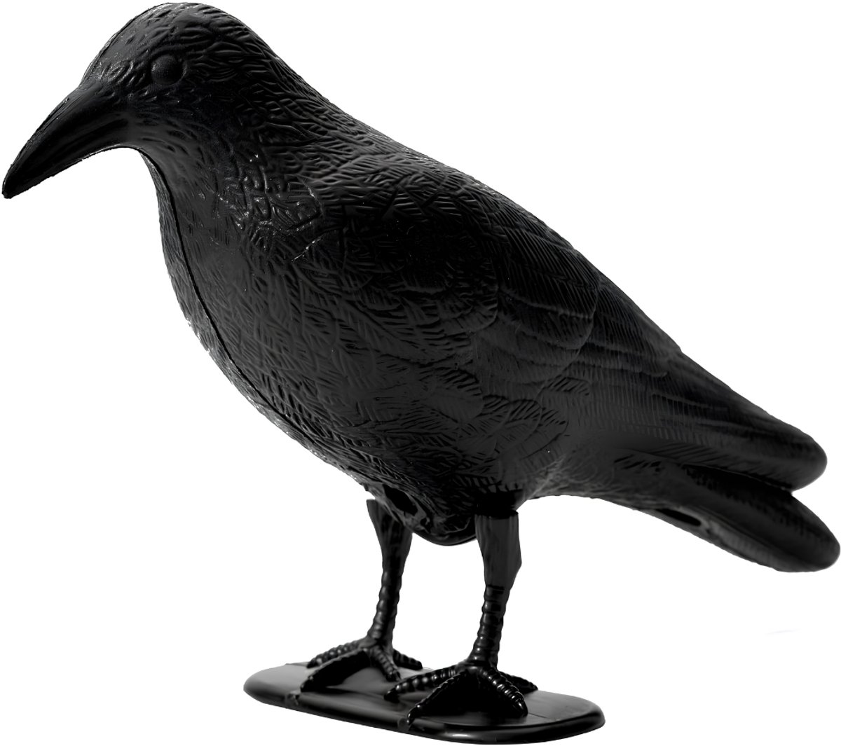 SNJY® Duivenverjager - Vogelverjager - Vogelverschrikker voor Duiven - Zwart