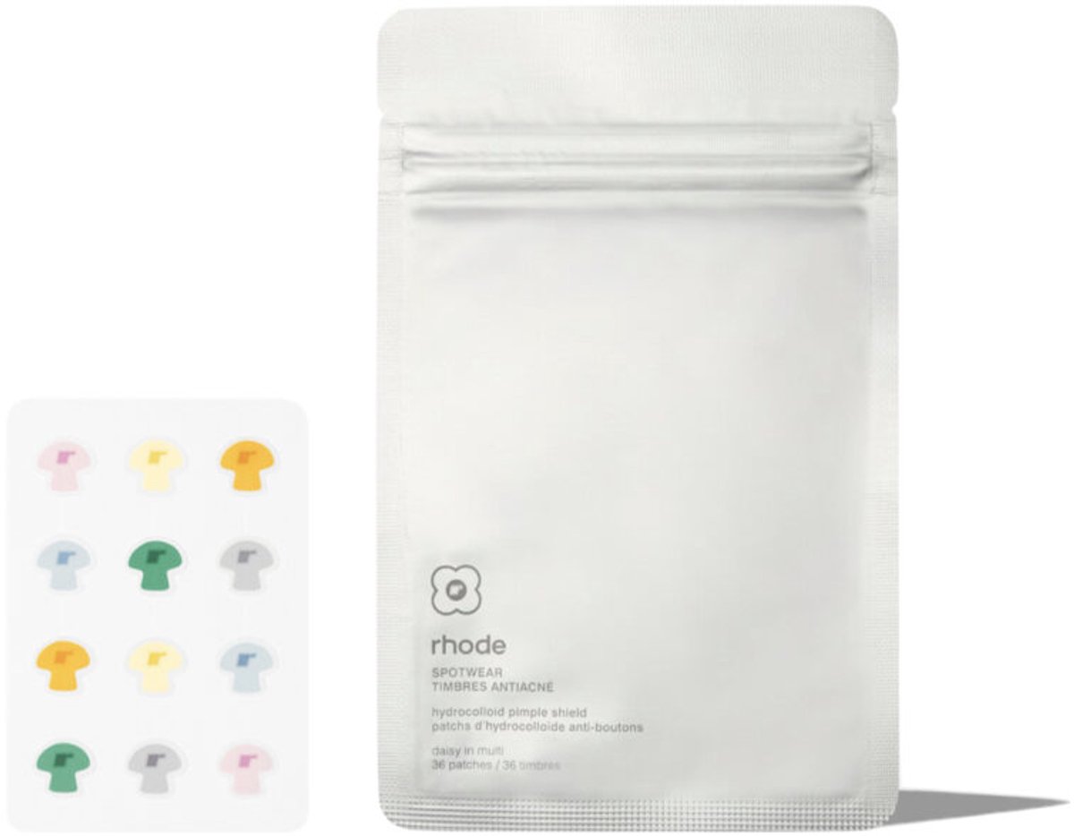 Rhode Spotwear Spot Stickers - hydrocolloid pimple patches - shroom