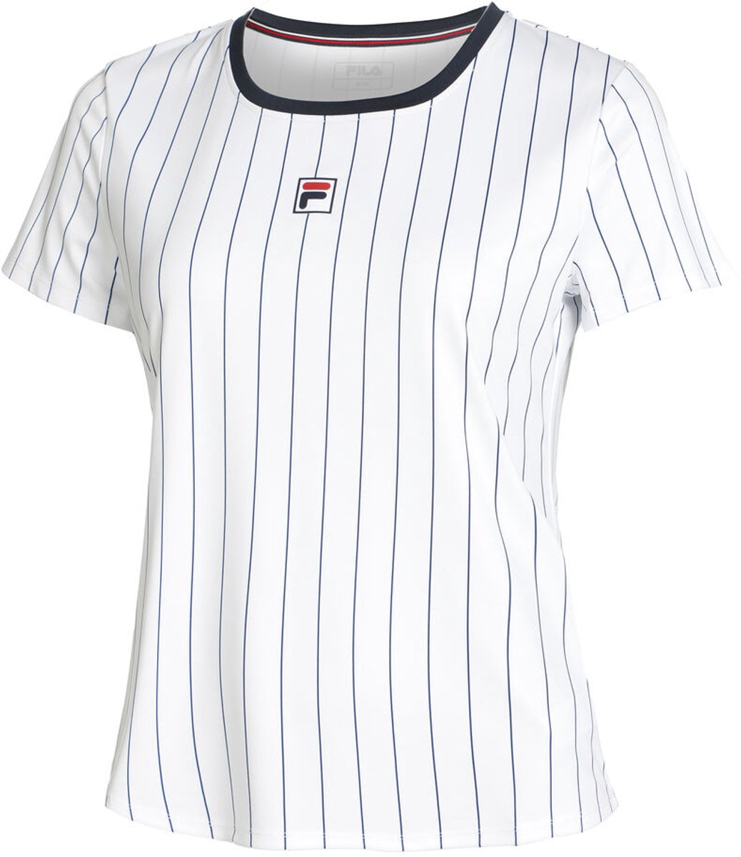 Fila Leonie Stripe T-shirt Wit