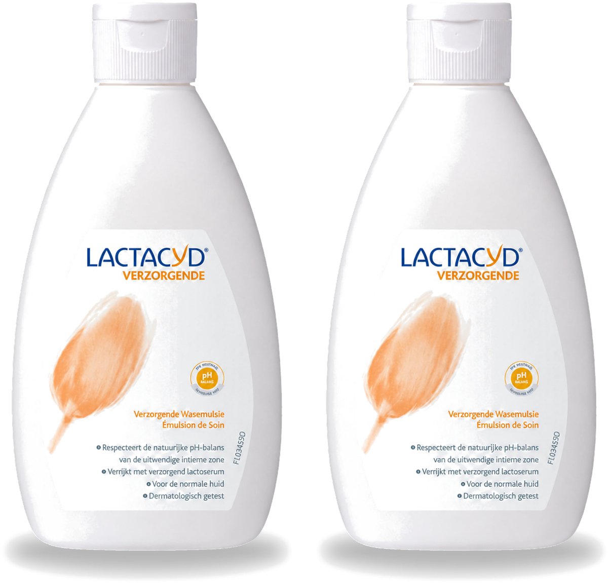 2 x Lactacyd – Verzorgende Wasemulsie – pH-vriendelijk – 300 ml - Voordeelverpakking - 2 stuks