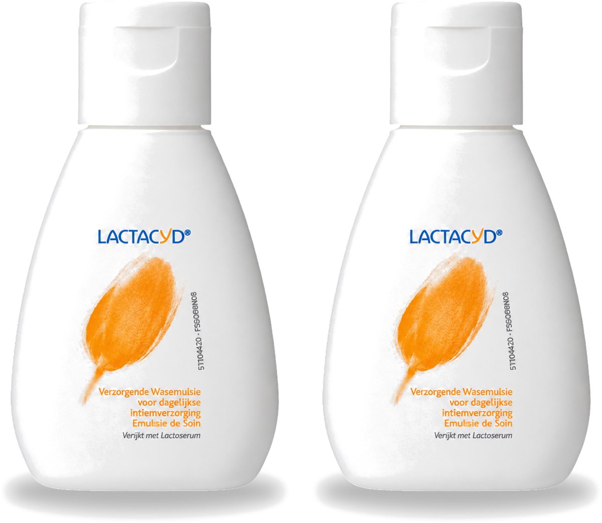 2 x Lactacyd – Verzorgend – Mild en pH-vriendelijk – 50 ml - Voordeelverpakking - 2 stuks