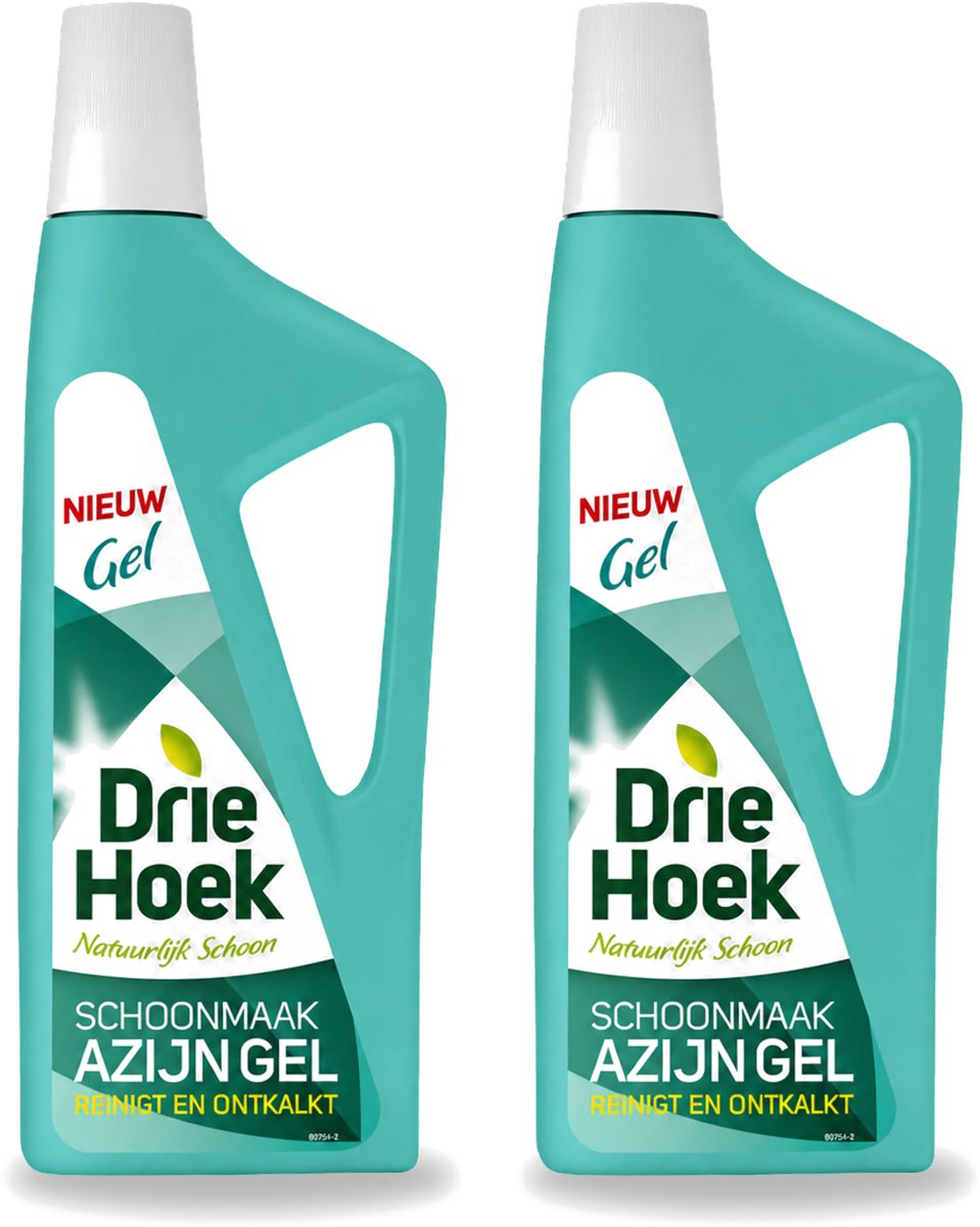 2 x Driehoek – Azijngel – 725 ml - Voordeelverpakking - 2 stuks