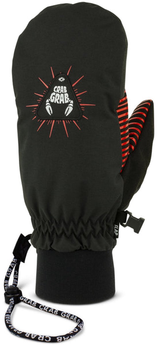 CRAB GRAB Slap Mitt - Wanten - Regenboogstrepen - XL