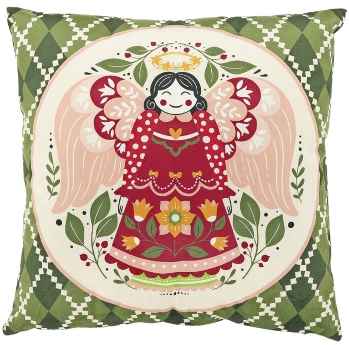Unique Living Sierkussen Viro - 45x45cm - Multikleur