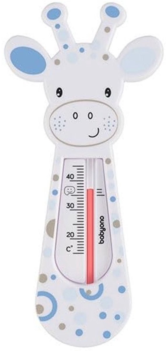 Drijvende badthermometer - voor baby en kind - wit/blauw