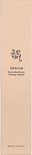 Lichtbruine verpakking met Koreaanse en Engelse tekst: Revive Eye Serum Ginseng + Retinal.