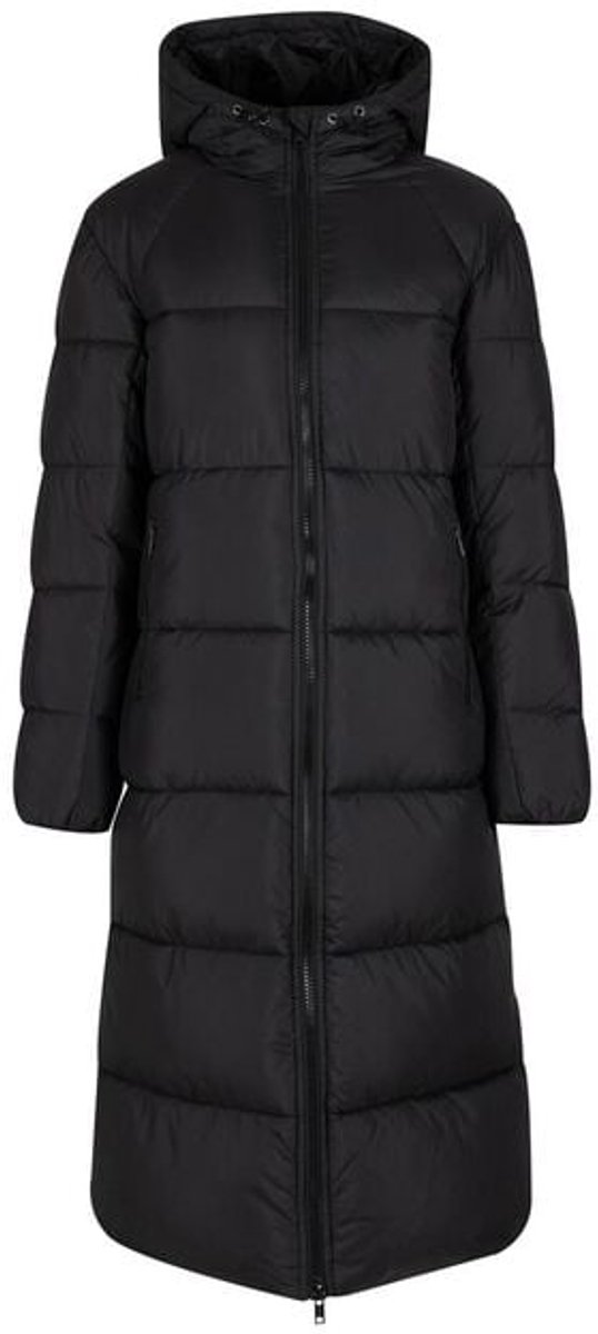 Urban Classics Ladies Ultra Long Coat Dames Lange jassen – M Zwart