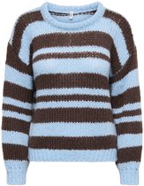 ONLY - ONLNORDIC LS STRIPE O-NECK KNT Dames Trui