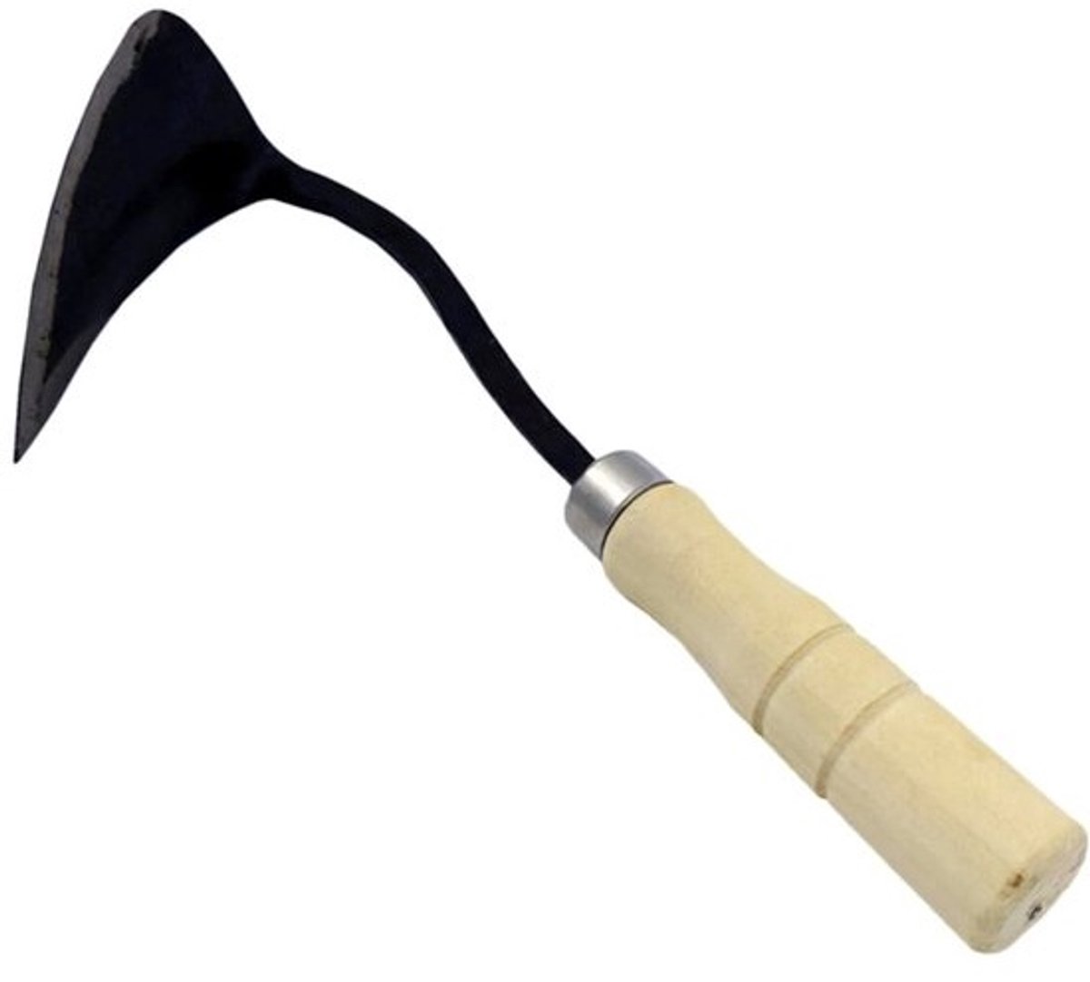 Dailygoods - Yardwe driehoekige punthak - Tuingereedschap - Onkruid verwijderen - Houten handvat
