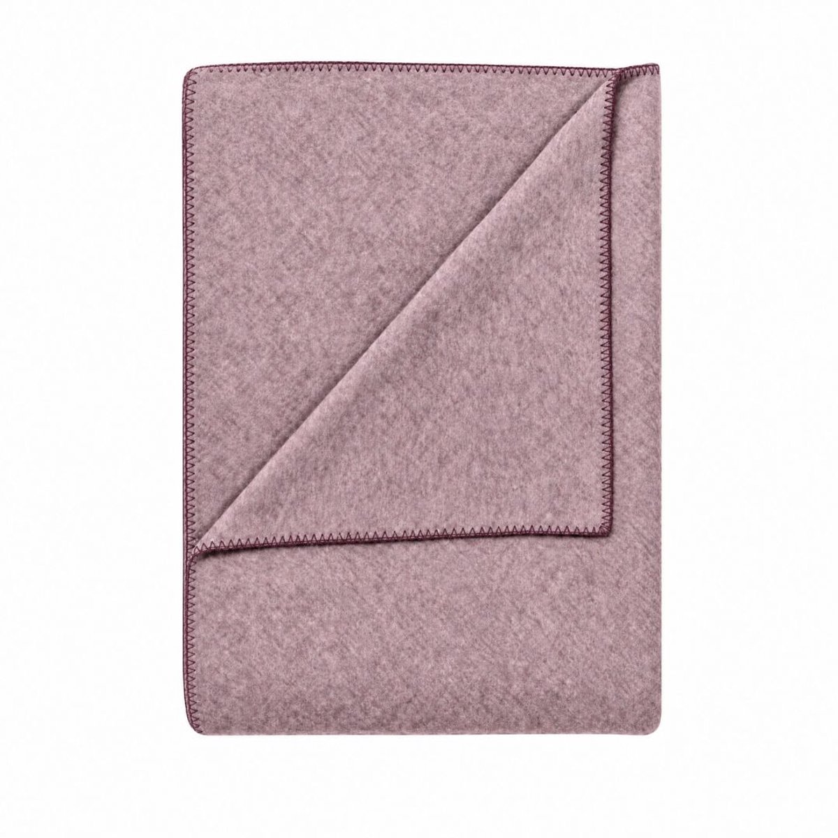 kayori Sagano Plaid Bamboo - Deken - 150x220cm - Voor Buiten & Binnen - Aubergine