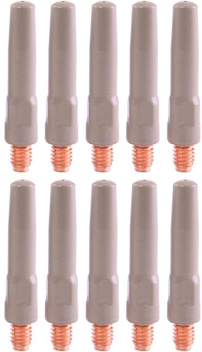 Soldeermondstukken set - Reserveonderdelen brander - Efficiënt lassen - Antiaanbaklaag - 45 x 1 cm