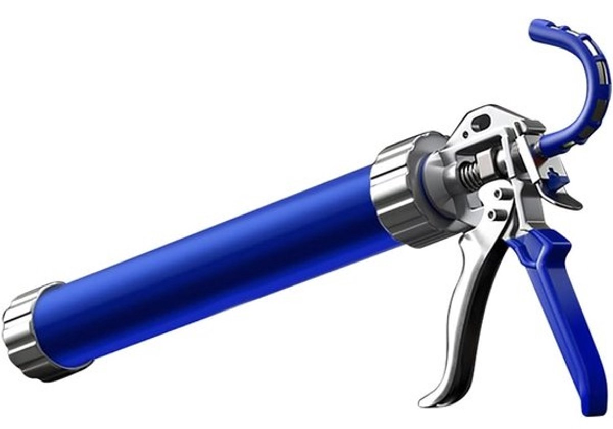 Kitpistool - Kitspuit - lijmpistool - Klus - klussen - Robuuste - metalen constructie - Standaardformaat - Naturel