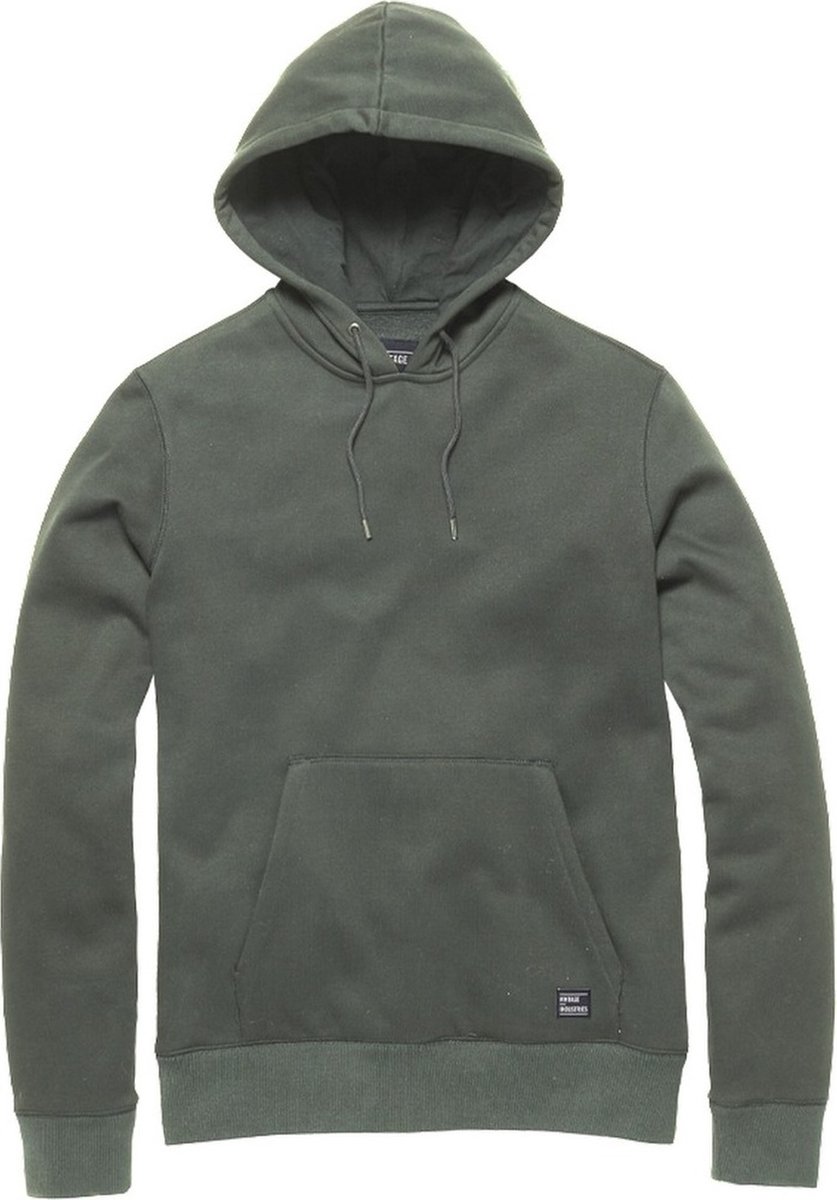 Vintage Industries Hoodie Derby Sweatshirt met capuchon Mid Grijs