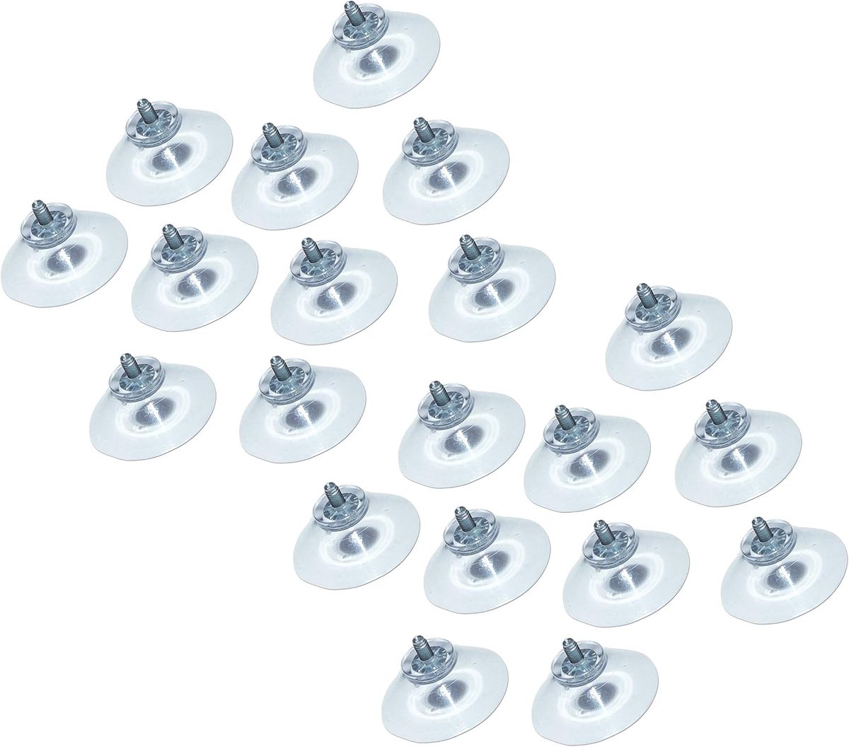 Zuignappen set van 40 - M6 draad - 40 mm diameter - stevig en veelzijdig - ideaal voor bevestiging - ShopVlot