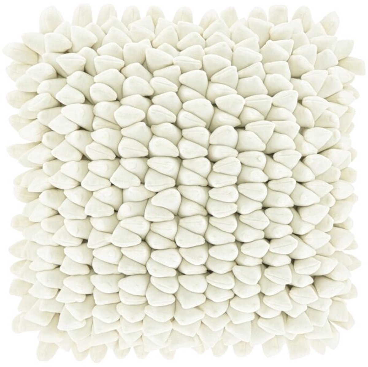 Unique Living Sierkussen Harley - Dove White - 45x45cm