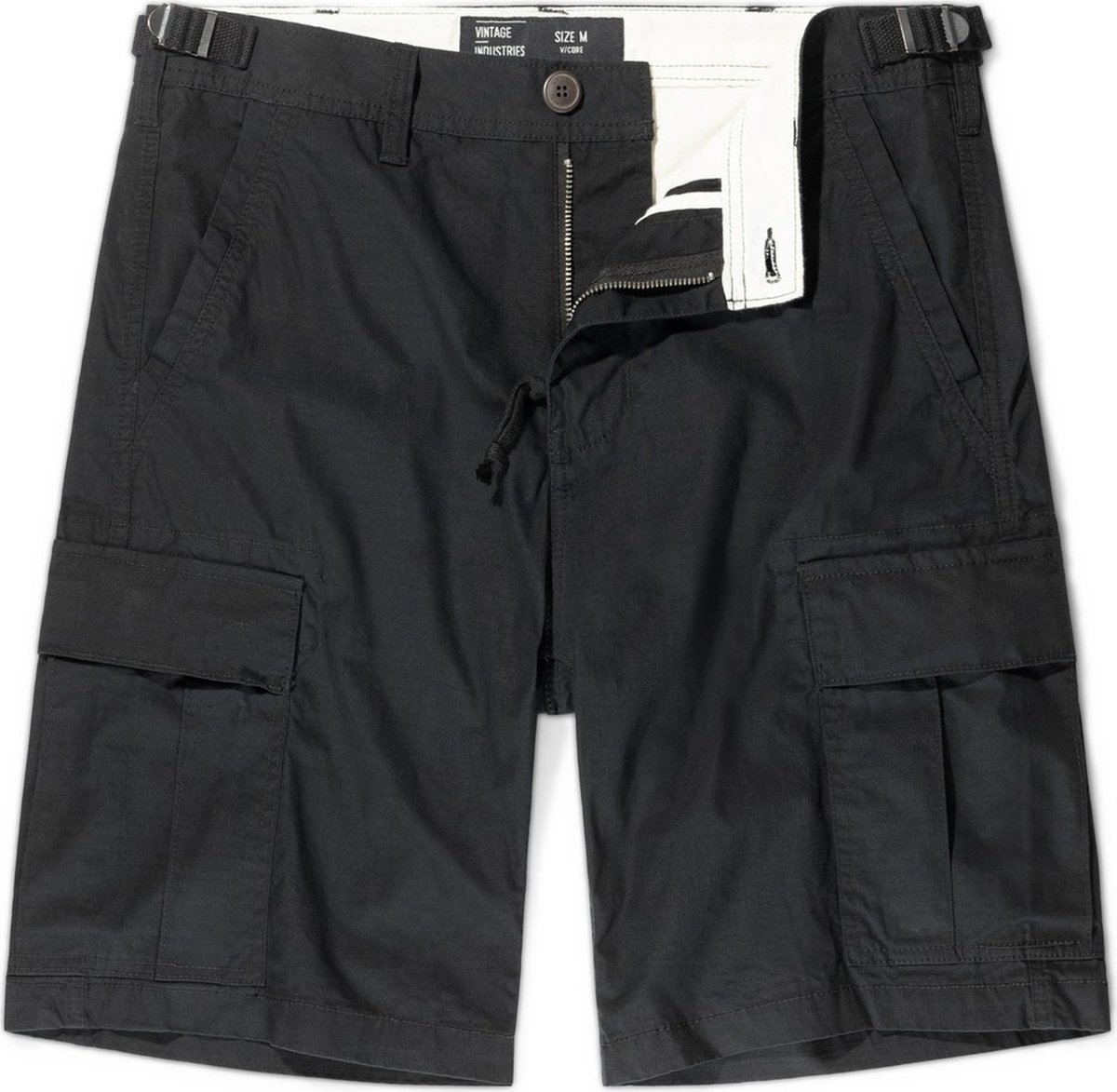 Vintage Industries MASTER BDU SHORTS Heren Shorts Zwart