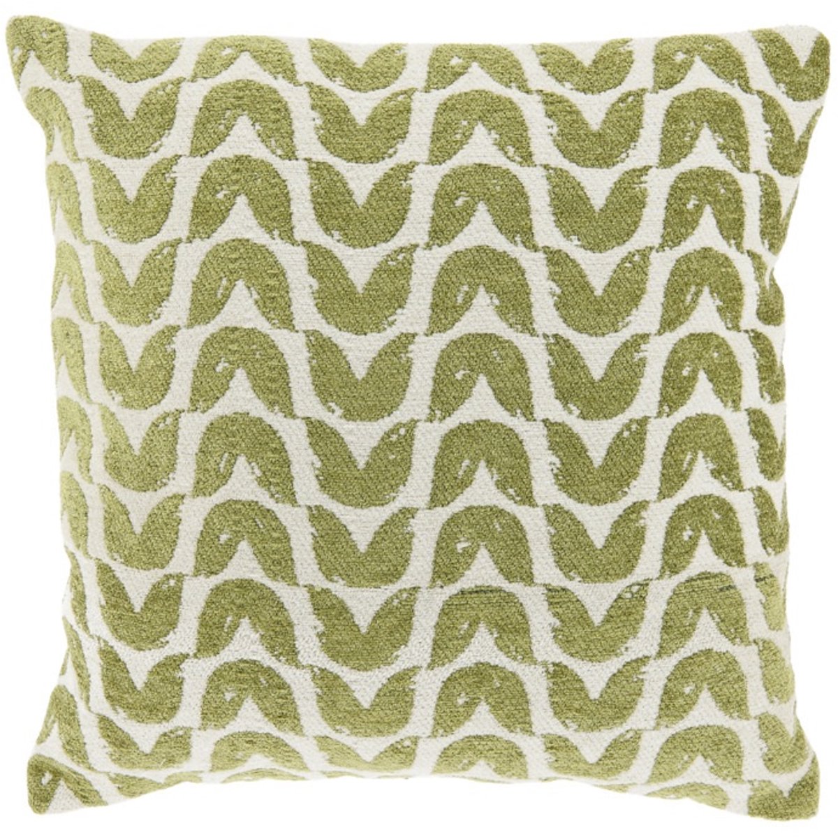 Unique Living Sierkussen Gozi Moss Green -45x45cm Groen