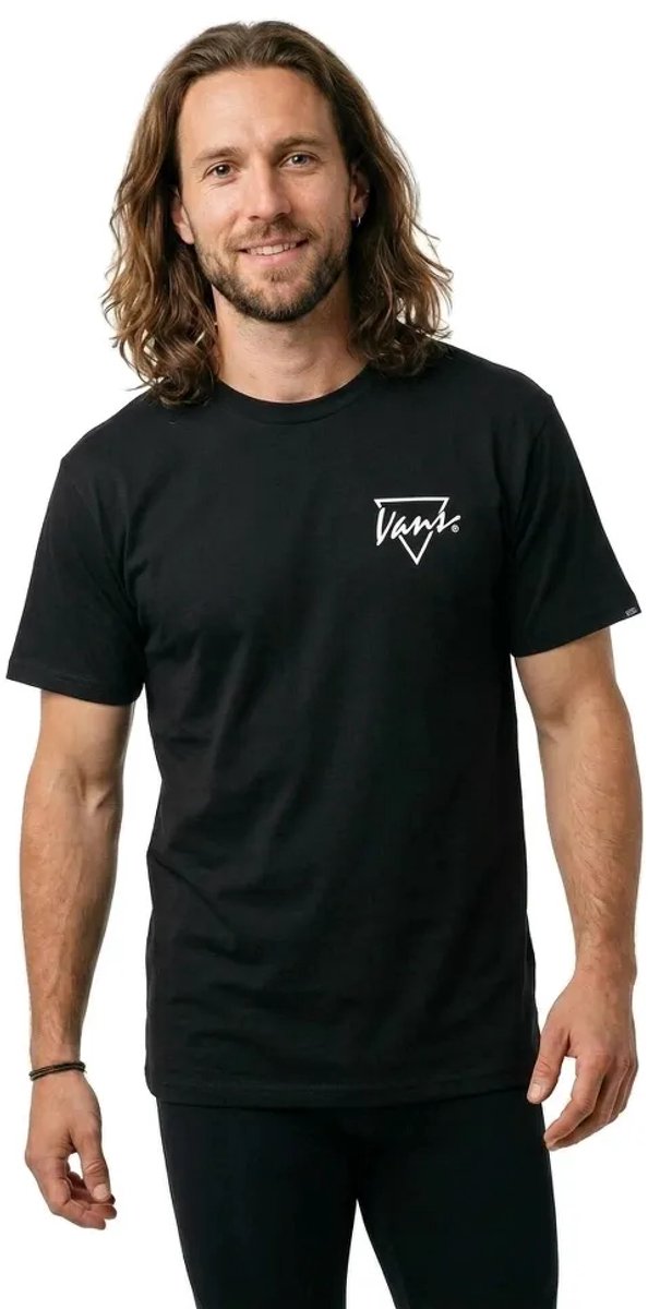 Vans Palm Drive T-shirt Met Korte Mouwen 2XL Man Zwart